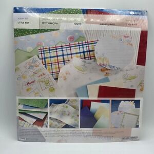 New Creative Memories Album Kit Perfect Fit Little Boy Paper Stickers
